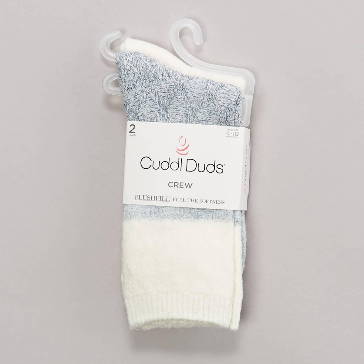 Womens Cuddl Duds(R) 3pk. Ombre Boot Socks