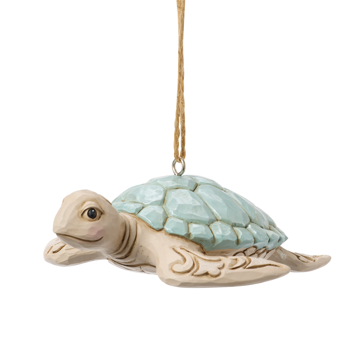 Jim Shore Heartwood Creek Sea Turtle Hanging Christmas Ornament