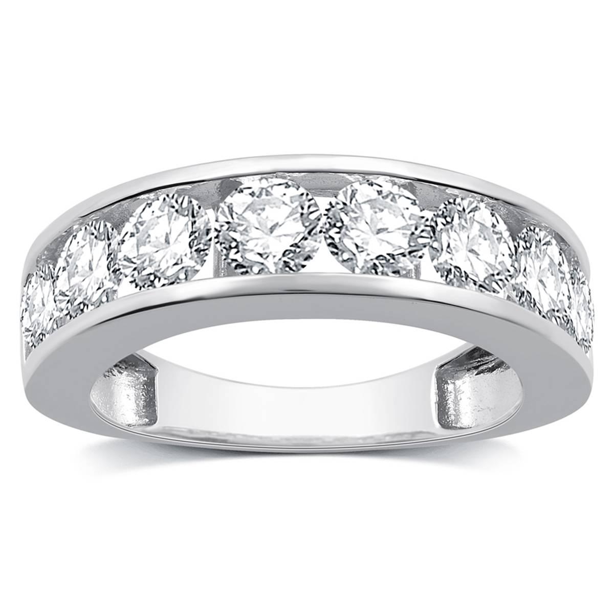Nova Star(R) 2ctw. Lab Grown Diamond Channel Anniversary Band