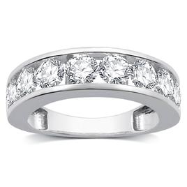Nova Star(R) 2ctw. Lab Grown Diamond Channel Anniversary Band