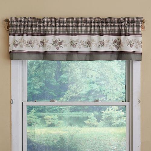 Berkshire Text Print Valance - 56x14