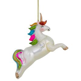 Northlight Seasonal 4.5in. Rainbow Unicorn Christmas Ornament