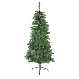 Northlight 6ft. Pre-Lit Alberta Pine Slim Artificial Christmas T