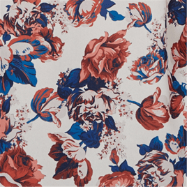 Plus Size Emaline Summer In The City Sleeveless Floral Blouse