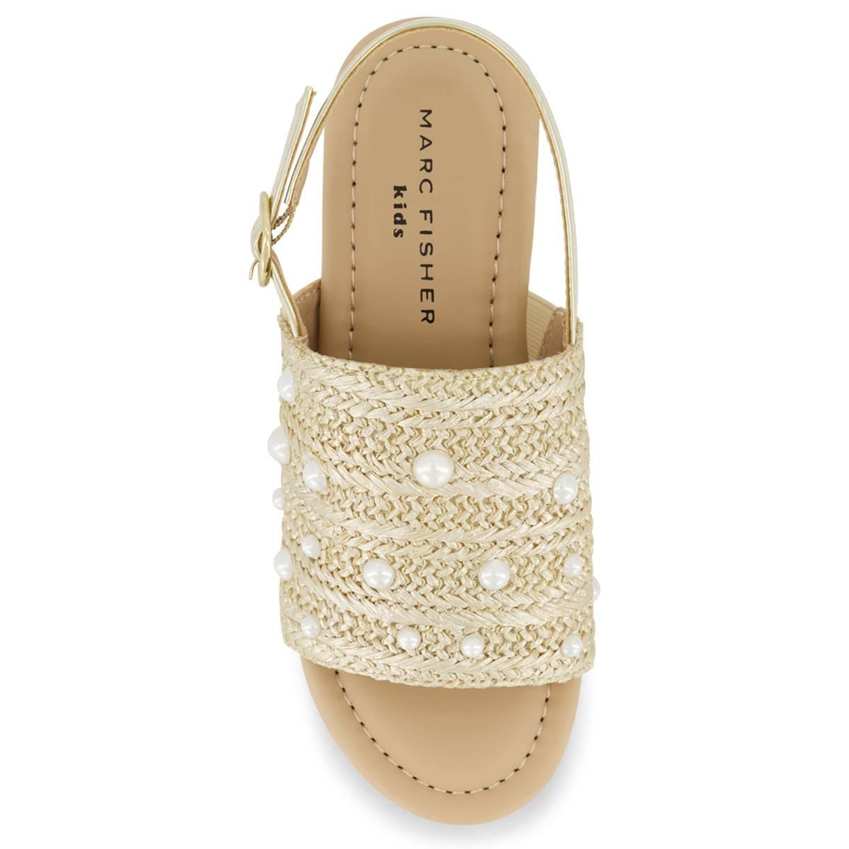 Big Girls Marc Fisher Marren Weave Wedge Sandals