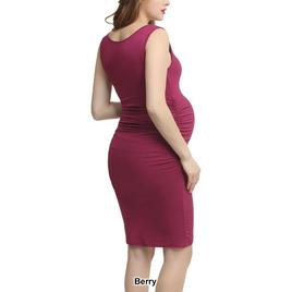 Womens Glow & Grow® Tulip Hem Maternity Midi Dress