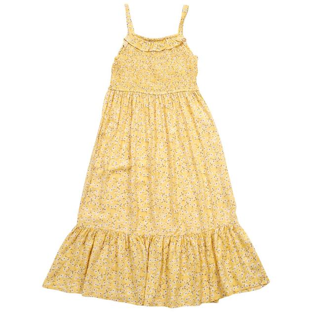 Girls (7-16) Jessica Simpson Sleeveless Floral Ruffle Maxi Dress
