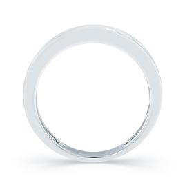 Nova Star® Sterling Silver 1ctw. Lab Grown Diamond Band Ring