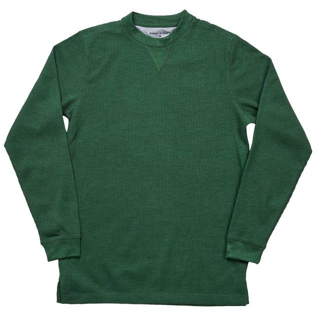 Mens Preswick & Moore® Long Sleeve Thermal Crew Neck Pajama Shirt