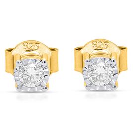 Nova Star® Yellow Gold 1/3ctw. Lab Grown Diamond Stud Earrings