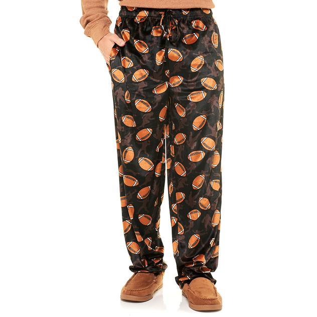 Mens Preswick & Moore® Football Silky Pajama Pants