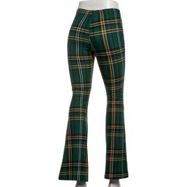Juniors Jolie & Joy Dawson Plaid Yummy Flare Leggings