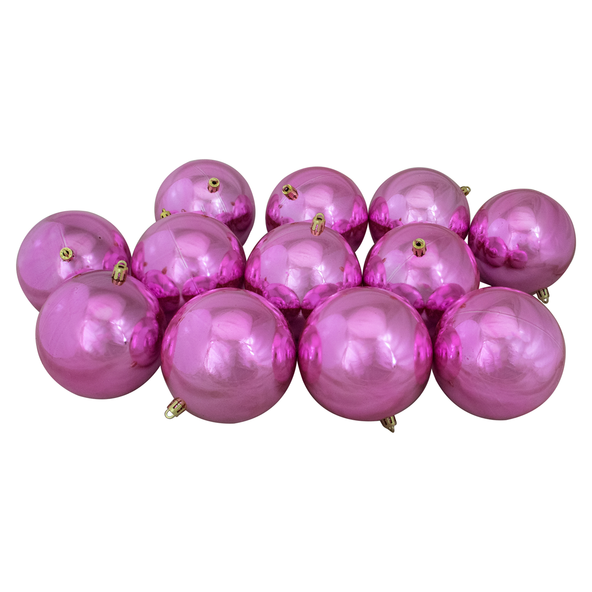 Northlight 12ct. Shiny Shatterproof Christmas Ball Ornaments