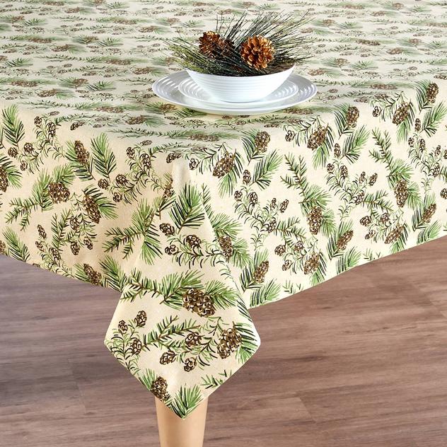 Pinecone Tablecloth