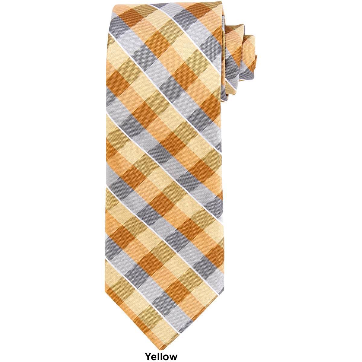 Mens John Henry Tie - Harwich Plaid