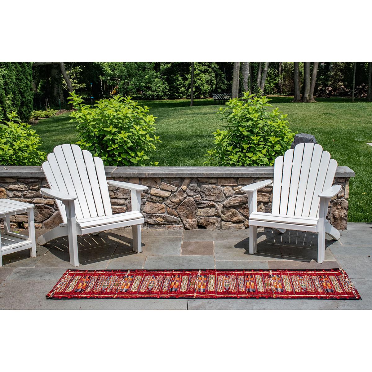 Liora Manne Marina Tribal Stripe Indoor/Outdoor Runner