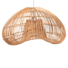 bali & pari Hansa Natural Rattan Pendant Lampshade