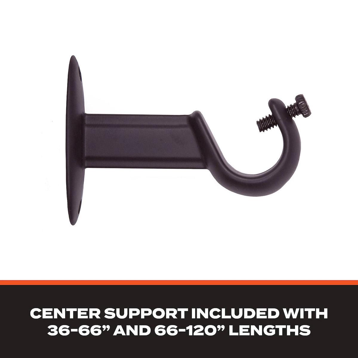 Sun Zero Cage 3/4in. Orb Wrap Curtain Rod