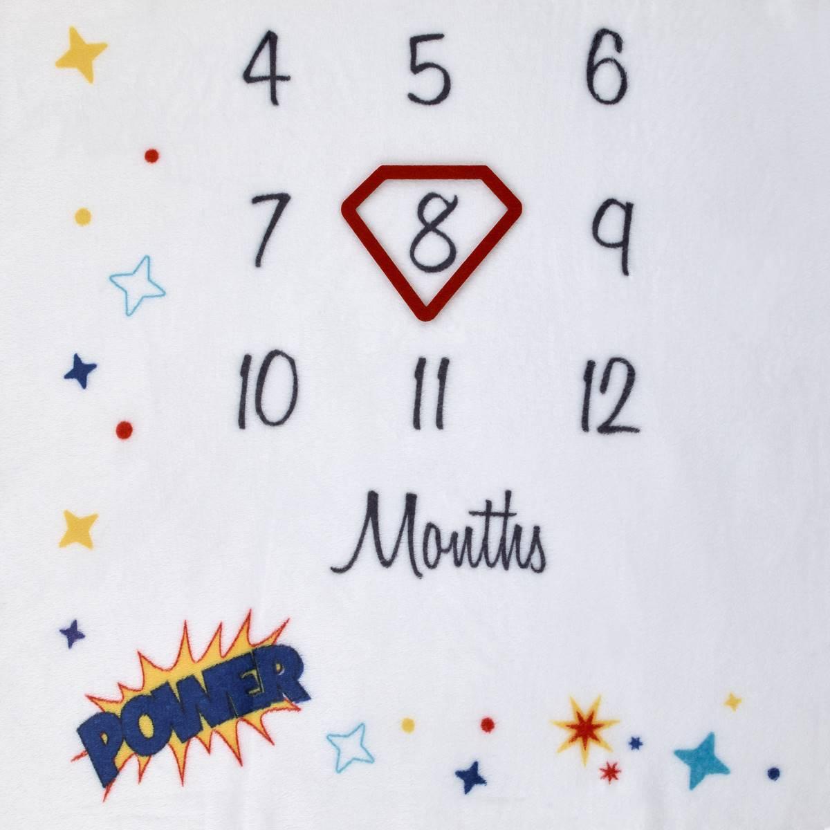Warner Bros. Superman™ Milestone Baby Blanket