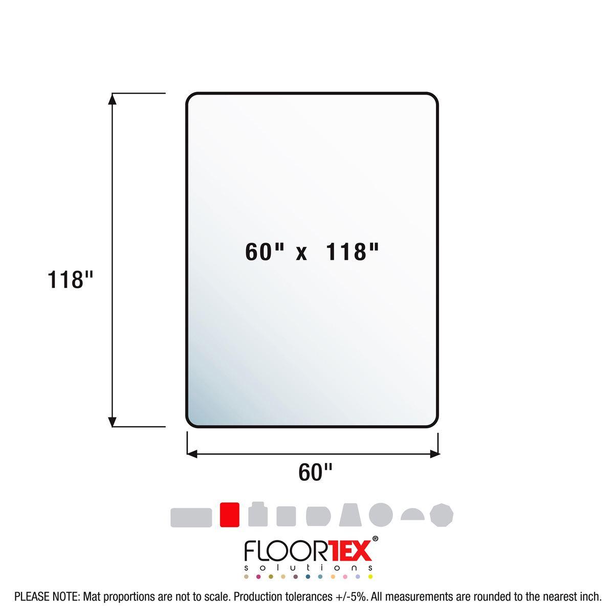 Floortex® Ultimat® Polycarbonate Chair Mat for Carpets