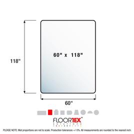 Floortex® Ultimat® Polycarbonate Chair Mat for Carpets