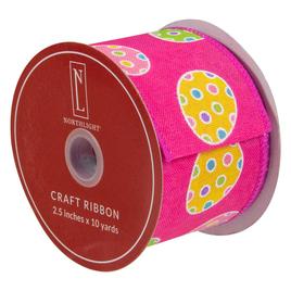 Northlight Seasonal 30ft. Easter Eggs Craft Ribbon