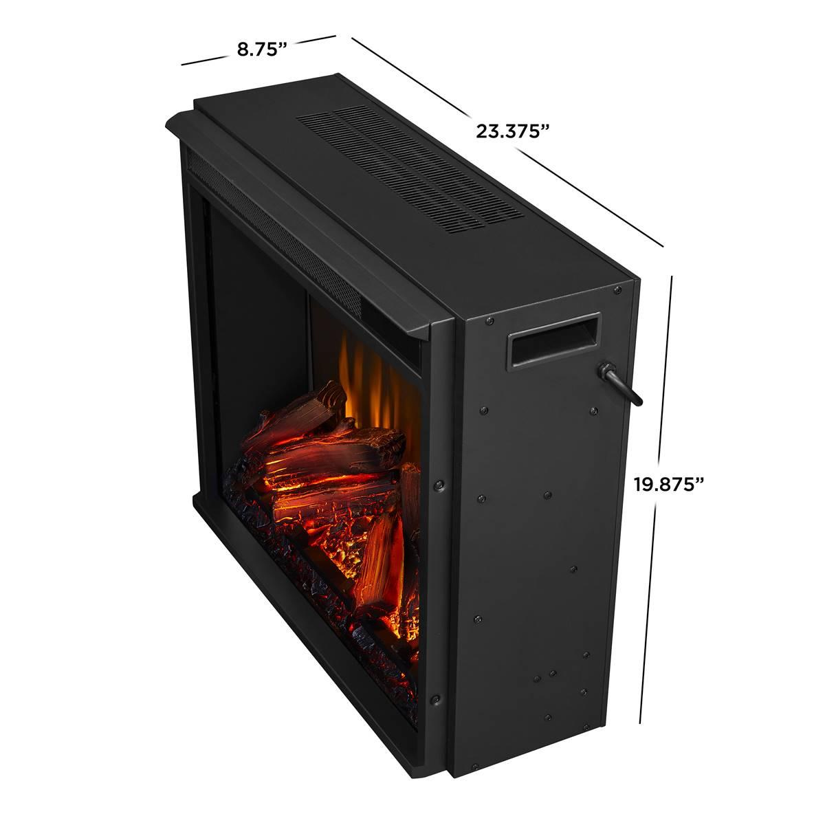 Real Flame Valmont Electric Fireplace TV Stand