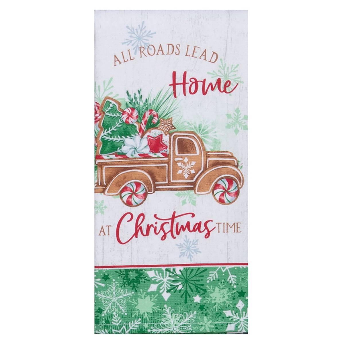 Kay Dee Sweet Gingerbread Truck Kitchen Towel