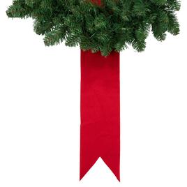 Northlight Seasonal Hanging Wreaths on Red Ribbon - Set of 3