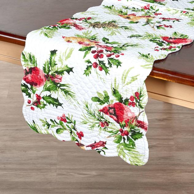 Ruby Cardinal Table Runner - 14x51