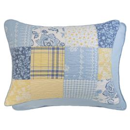 Donna Sharp Spring Flowers 3pc. Cotton Pieced Quilt Set