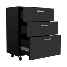 FM FURNITURE Penny 3 Drawer Storage Cabinet