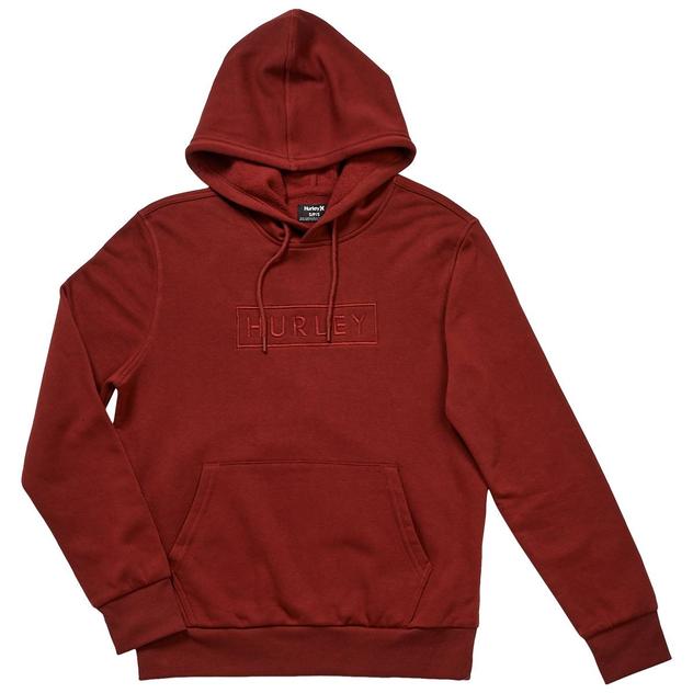 Young Mens Hurley Boxed Logo Pullover Hoodie