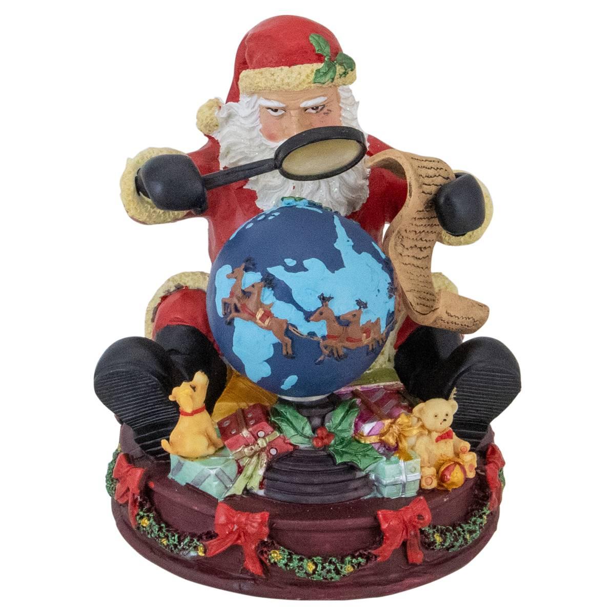 Northlight Seasonal 5.75in. Musical Santa Claus Christmas Figure