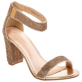 Womens Rampage Glitter Slingback Heels