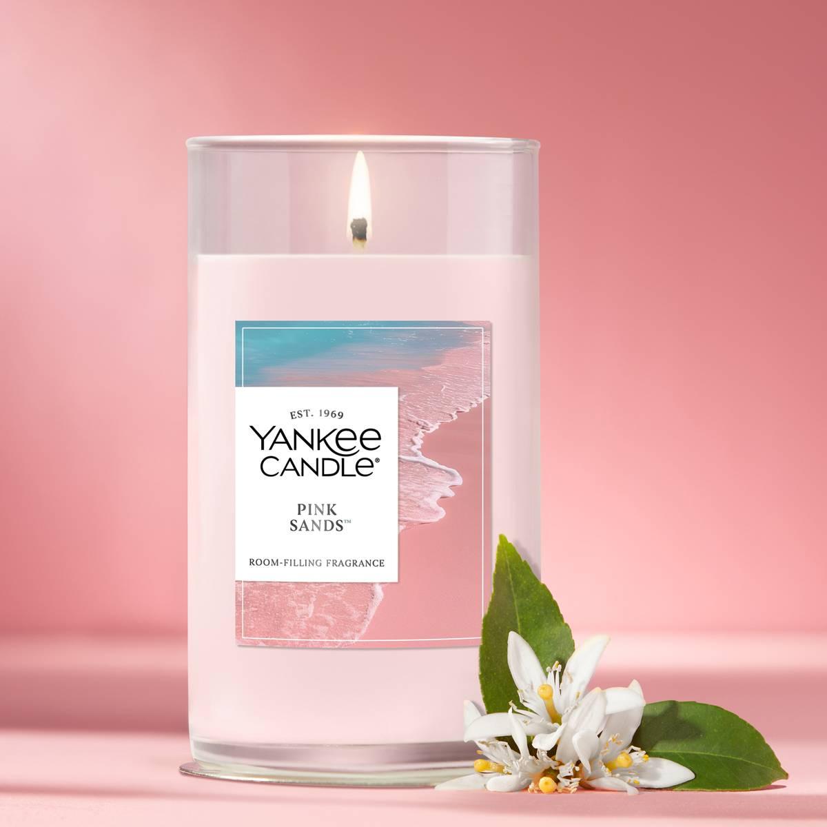 Yankee Candle(R) 14.25oz. Pink Sands Pillar Candle