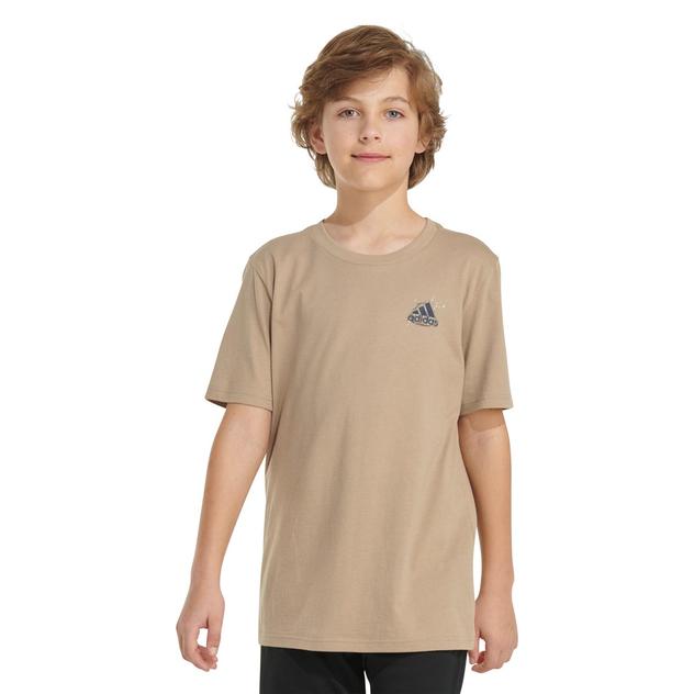 Boys (8-20) adidas® Short Sleeve Bleach Wash Tee