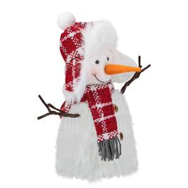 Northlight Seasonal 10in. Snowman in Plaid Christmas Decoration