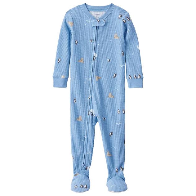 Baby Unisex (12-24M) Carter's® Penguins & Seal Footed Pajamas