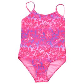Girls(7-16) Kensie Girl Ombre Floral One Piece Swimsuit