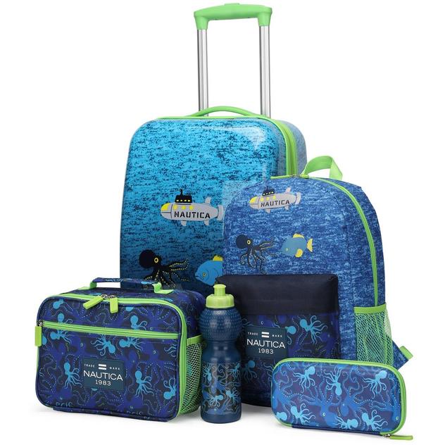 Nautica Adventure 5pc. Kids Submarine Journey Luggage Set