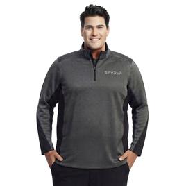 Mens Big & Tall Spyder 1/4 Zip Long Sleeve Shirt