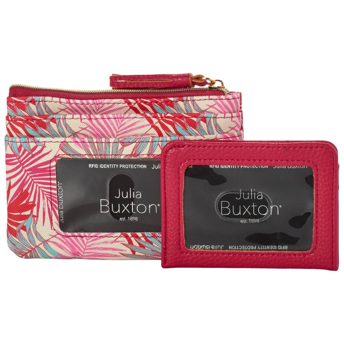 Womens Buxton Large ID Coin Case