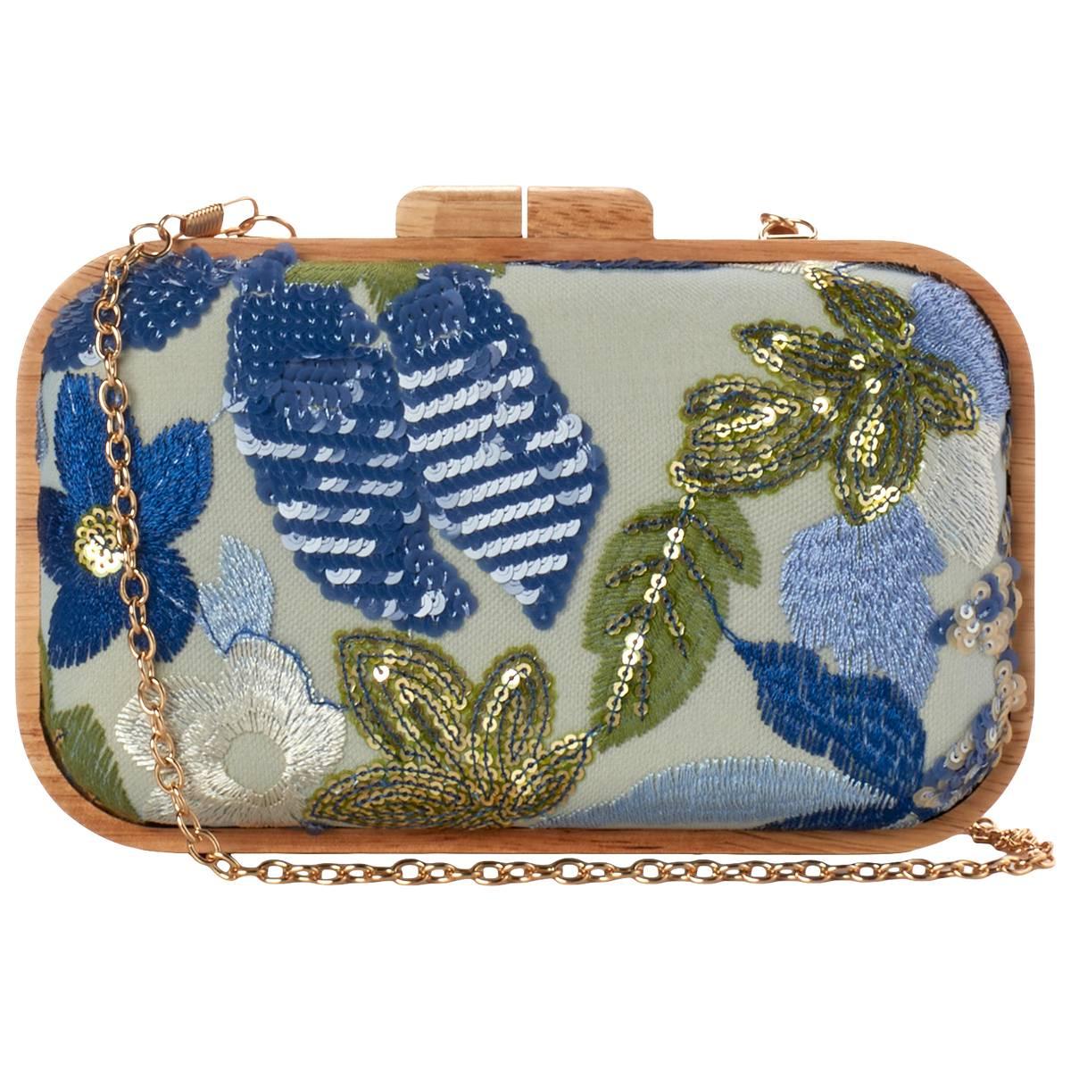 Jessica McClintock Noralee Kisslock Clutch