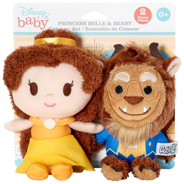 Disney baby Cuteeze™ Princess Belle & Beast Plush Set