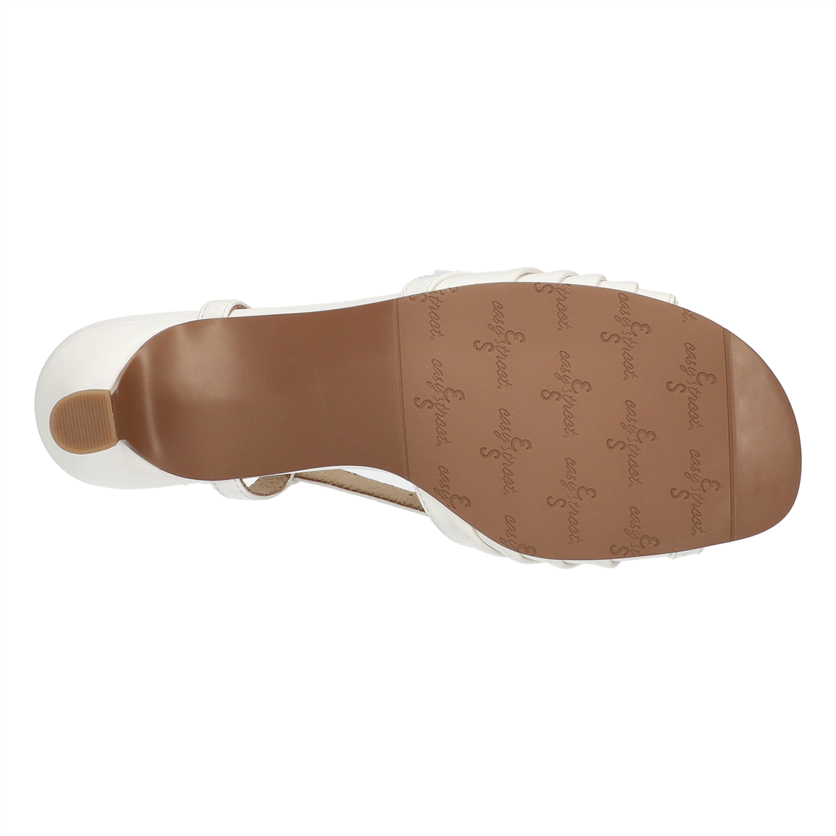 Womens Easy Street Delite Kitten Heel Dress Sandals