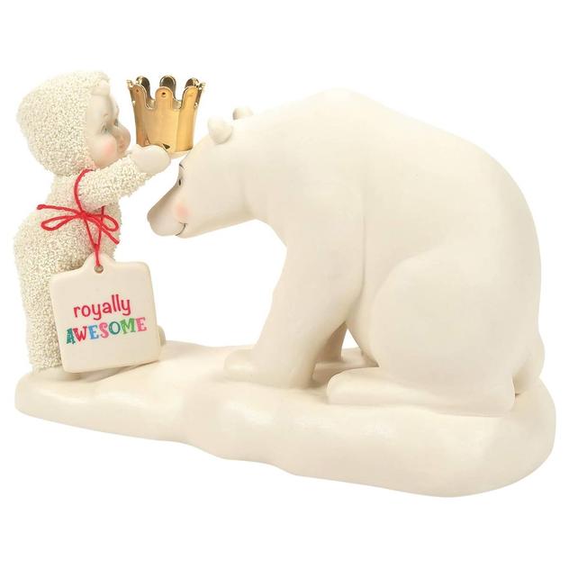 Department 56 Snowbabies Royally Awesome Bear Figurine