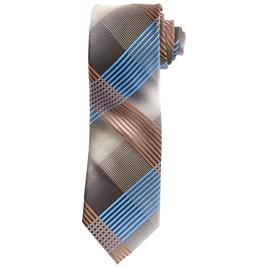 Mens Van Heusen(R) Large Dot Plaid Grid Tie