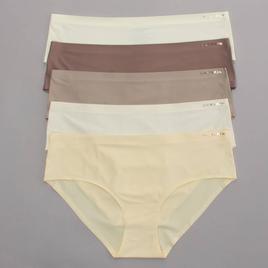Womens Danskin 5pk. Bonded Micro Hiptser Panties DS9151-5PKX