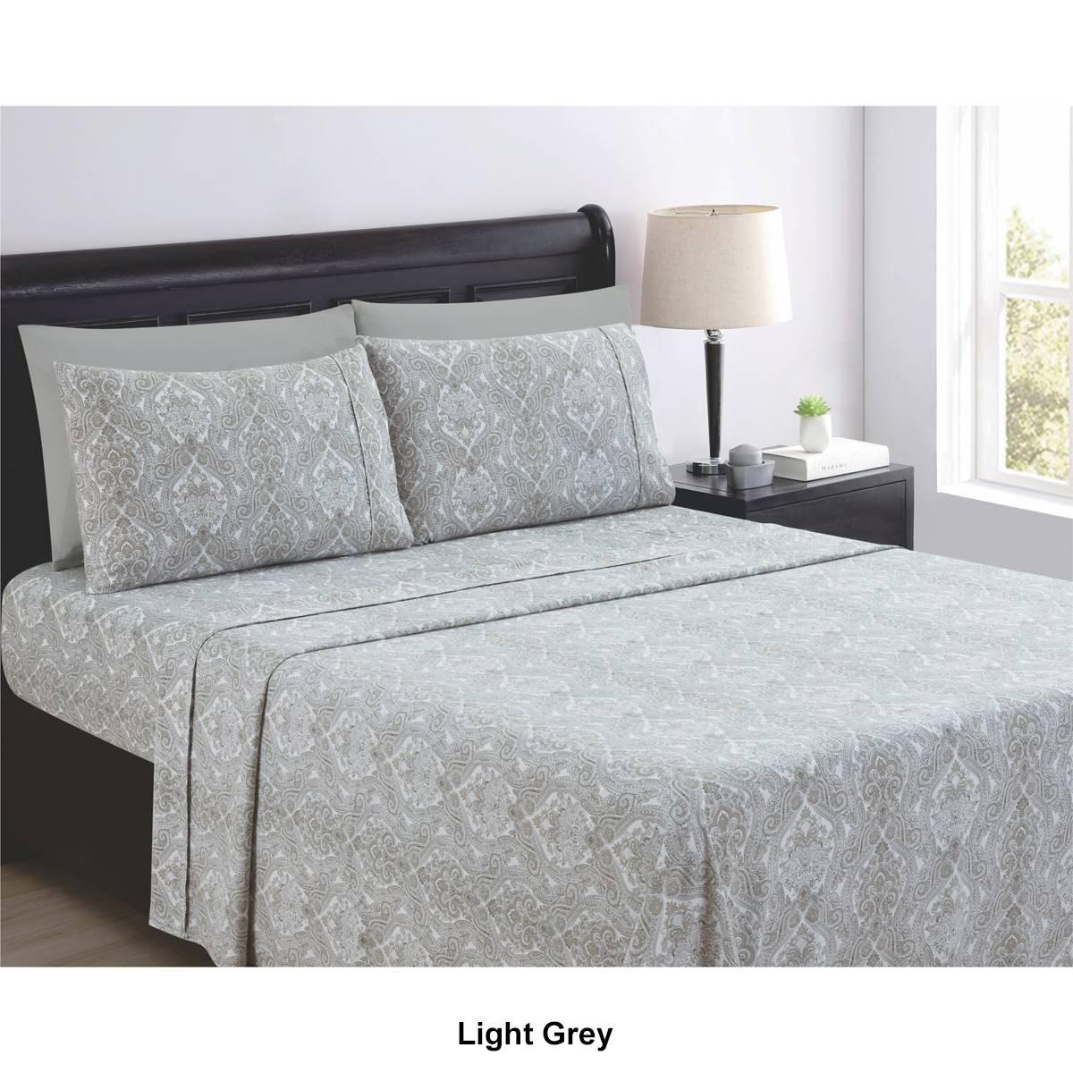 Spirit Linen Home™ Paisley Microfiber Sheet Set